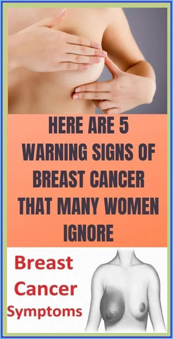 5 Warning Signs of Breast Cancer That Many Women Ignore