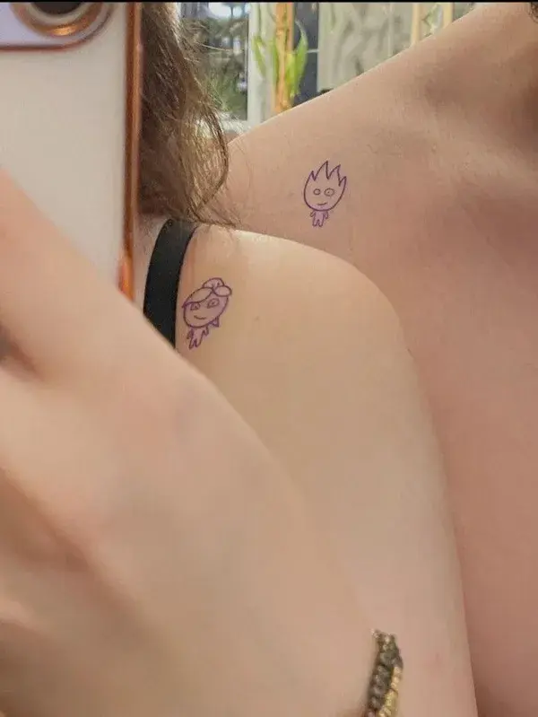 Couple tattoo