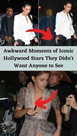 Awkward Moments of Iconic Hollywood Stars They Didn't Want Anyone to See