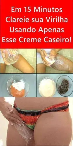 Em 15 Minutos Clareie sua Virilha Usando Apenas Esse Creme Caseiro!