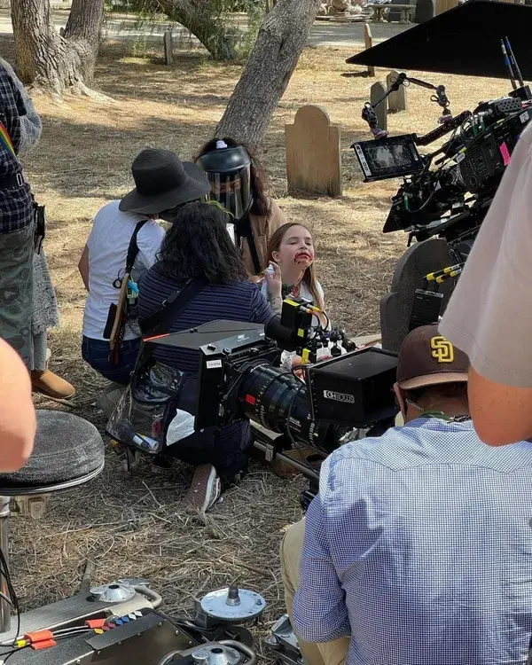 ahs double feature bts