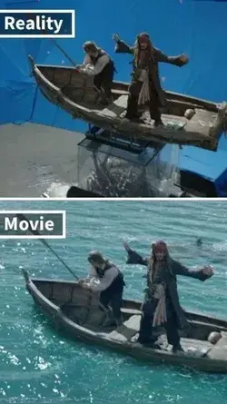 Pirates of the Carribean Behind The Scene