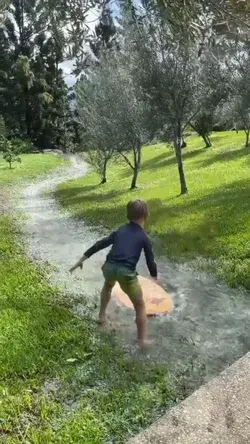 Meet Harry, he’s a 7yr old from Byron Bay who loves nature, being outdoors, and skim boarding 🏄‍♂️