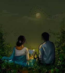 Let's watch the moon together.✨