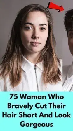 75 Woman Who Bravely Cut Their Hair Short And Look Gorgeous