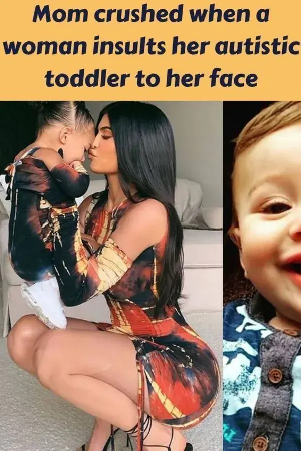 Mom crushed when a woman insults her autistic toddler to her face