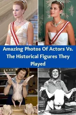 Amazing Photos Of Actors Vs. The Historical Figures They Played