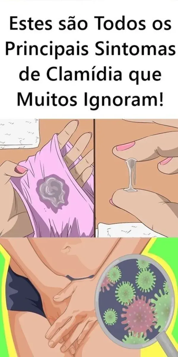 Estes são os Principais Sintomas de Clamídia que Muitos Ignoram!