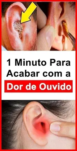 1 Minuto Para Acabar com a Dor de Ouvido