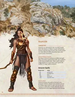 Ranger: Amazon - Arkadia Greek D&D 5e