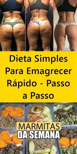 Dieta Simples Para Emagrecer Rápido - Passo a Passo