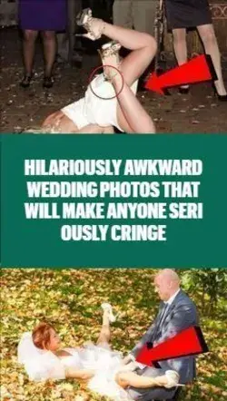 Hilariously Awkward Wedding Photos That Will Make Anyone Seriously Cringe