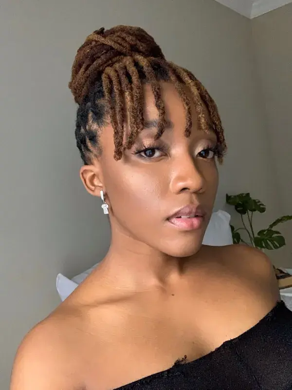 Dreadlock hairstyles faux bangs