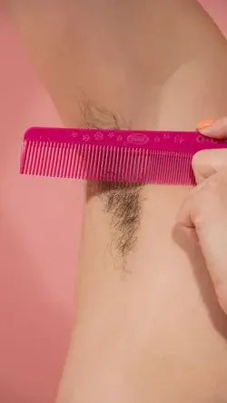 It's time to trim your armpit hair.