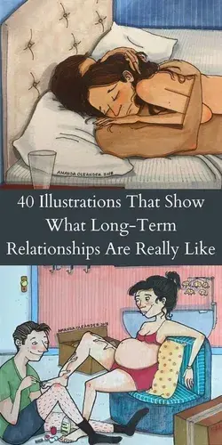 40+ Illustrations That Perfectly Sum Up Long-Term Relationships