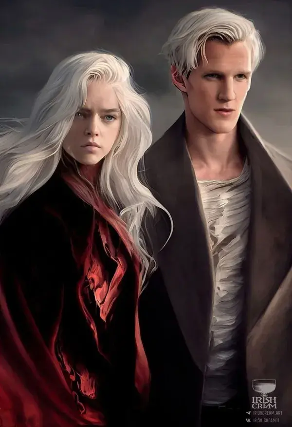 Daemon and Rhaenyra Targaryen