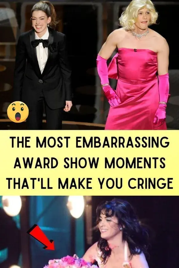 The Most Embarrassing Award Show Moments That'll Make You Cringe