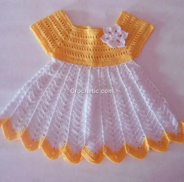 Popular Fashion Designers Free Cute Easy Useful Crochet Patterns Summer Baby Frock Free Pattern