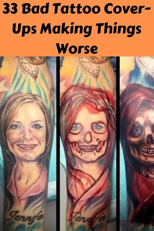 33 Bad Tattoo Cover-Ups Making Things Worse