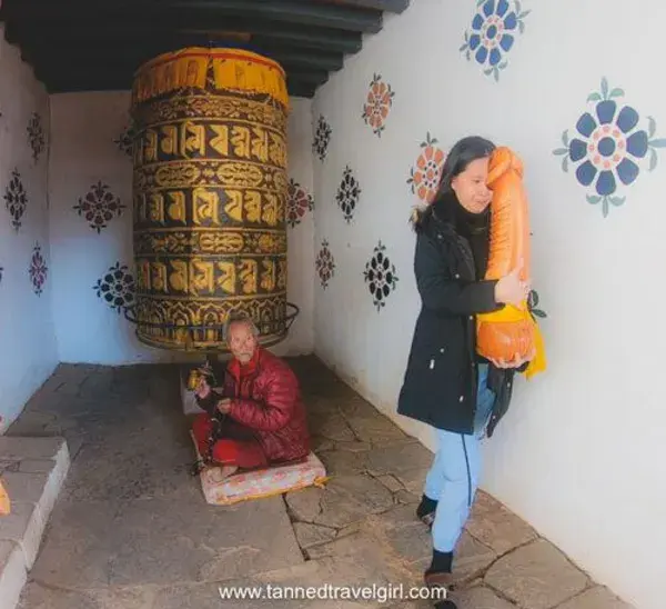 Chimi Lhakhang - the fertility temple in Bhutan