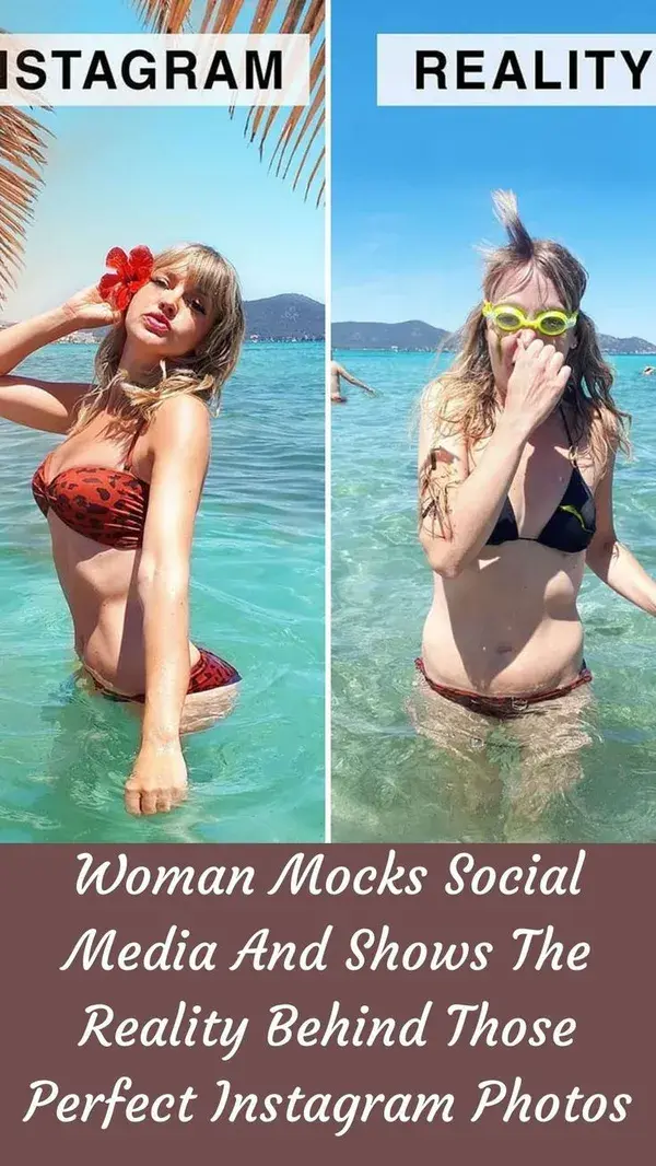 Woman Mocks Social Media And Shows The Reality Behind Those Perfect Instagram Photos (30 New Pics)