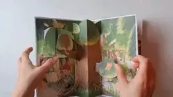 Hansel and Gretel Diy pop-up book