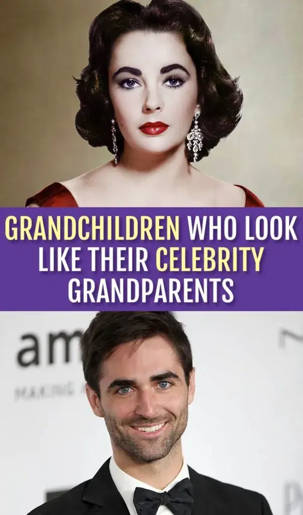 Grandchildren Who Look Like Their Celebrity Grandparents