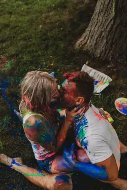 Paint War - Lindsey Denton Photography