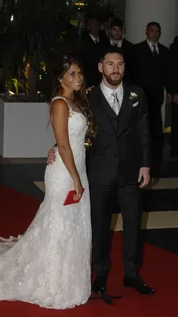 lionel messi - Antonella Roccuzzo - SPORTS SOCCER