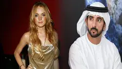 Sheikh Hamdan with girlfriend