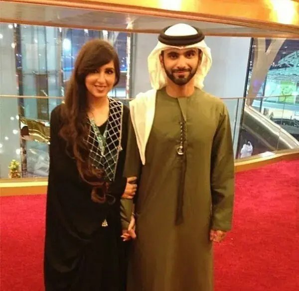 Her highness Sheikha Maryam with brother his highness Sheikh Mansoor bin Mohammed 