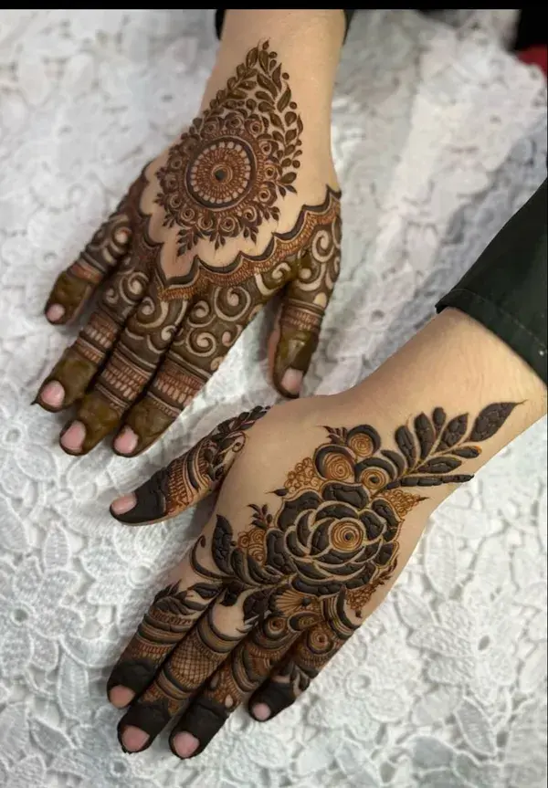 Beautiful mehndi designs 😍