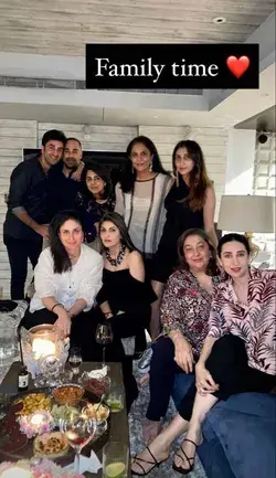 Riddhima Kapoor sahni 40th birthday 🎂 with ranbir Kareena karisma neetu reema etc