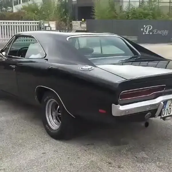 dodge charger on the road!
