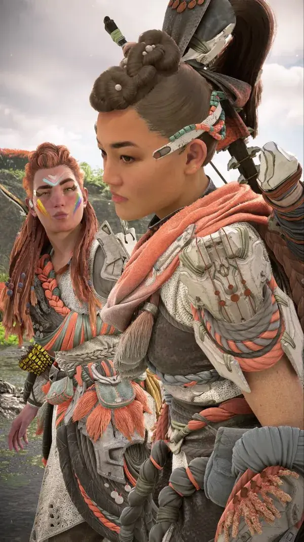 Aloy and Seyka - Horizon Forbidden West Burning Shores