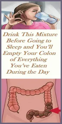 Empty Your Colon of Everything You’ve Eaten During The Day