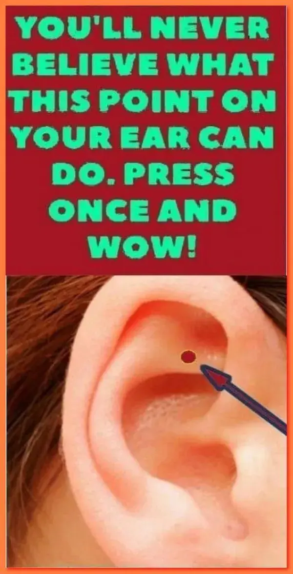 This Is What Happens When You Massage This Point On Your Ear