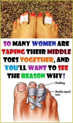 So Many Women Are Taping Their Middle Toes Together, and You’ll Want to See the Reason Why!