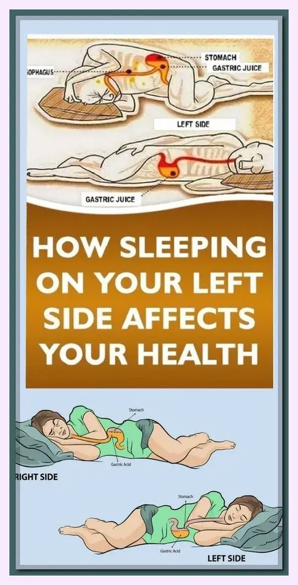 Why You Must Sleep On Your Left Side (And Never On Your Right)