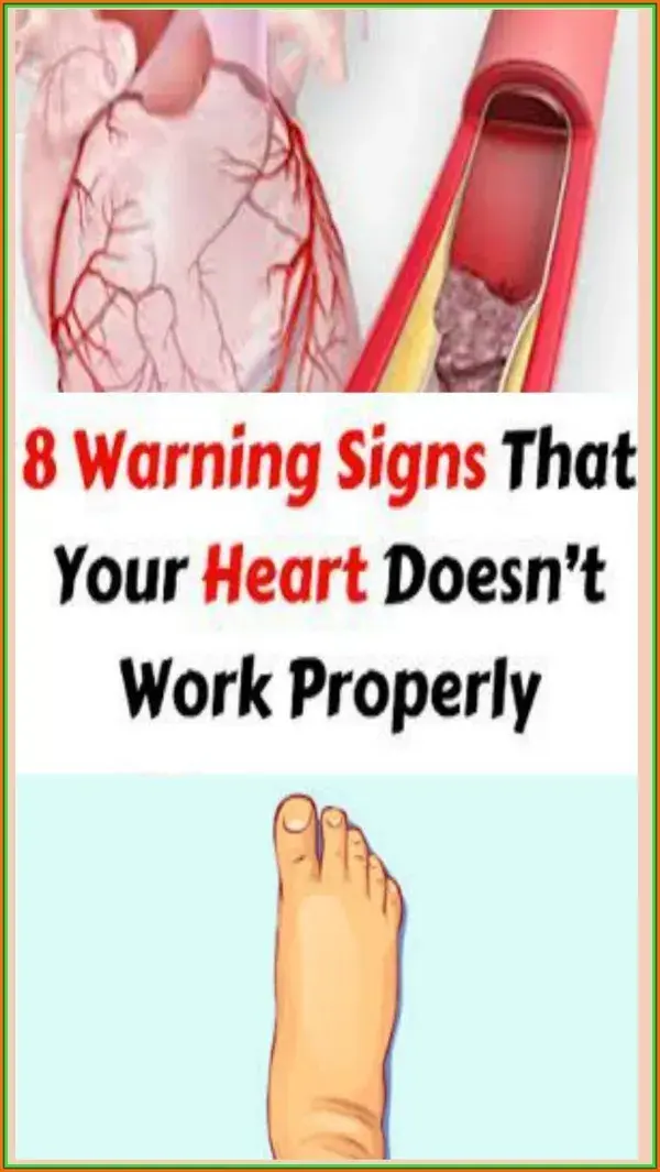 Eight Warning Signs That Your Heart Is Not Working Well