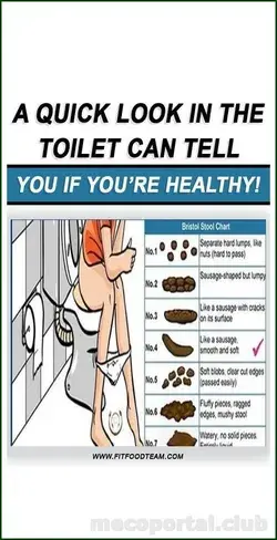 A QUICK LOOK IN THE TOILET CAN TELL YOU IF YOU�RE HEALTHY!