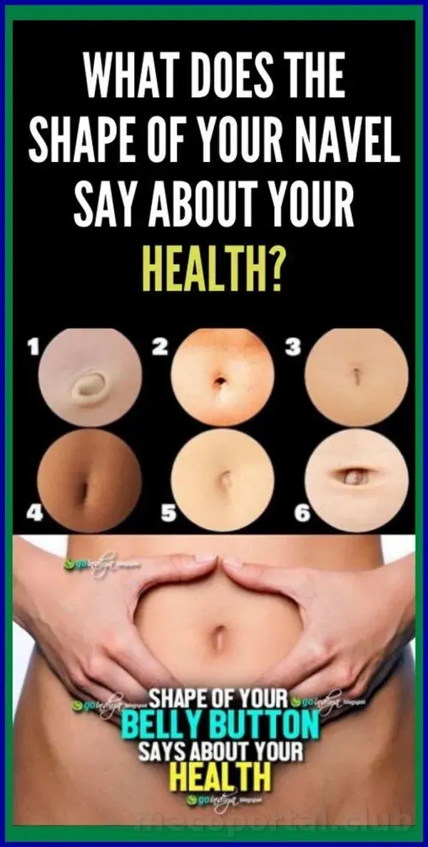 WHAT DOES THE SHAPE OF YOUR NAVEL SAY ABOUT YOUR HEALTH?
