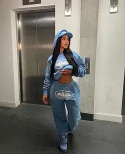Blue outfit