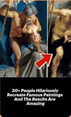 30+ People Hilariously Recreate Famous Paintings And The Results Are Amazing