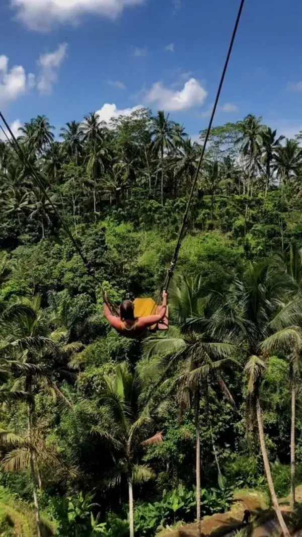 The Bali Swing in Bali, Indonesia