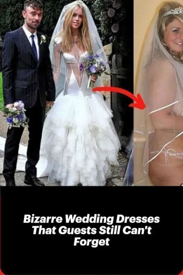 Bizarre Wedding Dresses That Guests Still Can't Forget