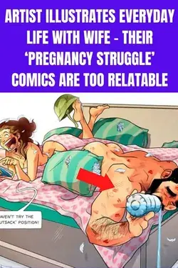 Artist Illustrates Everyday Life With Wife – Their ‘Pregnancy Struggle’ Comics Are Too Relatable