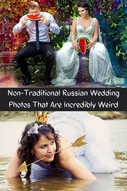 Non-Traditional Russian Wedding Photos That Are Incredibly Weird