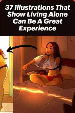 37 Illustrations That Show Living Alone Can Be A Great Experience