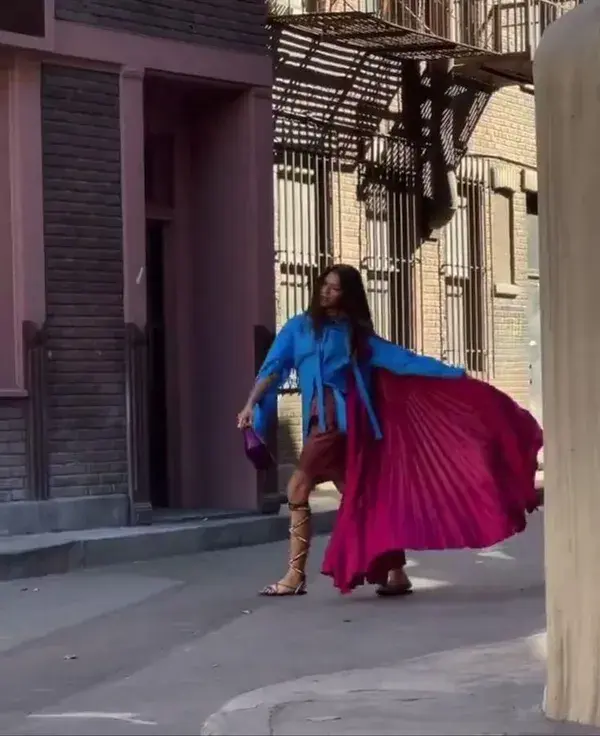 zendaya valentino bts